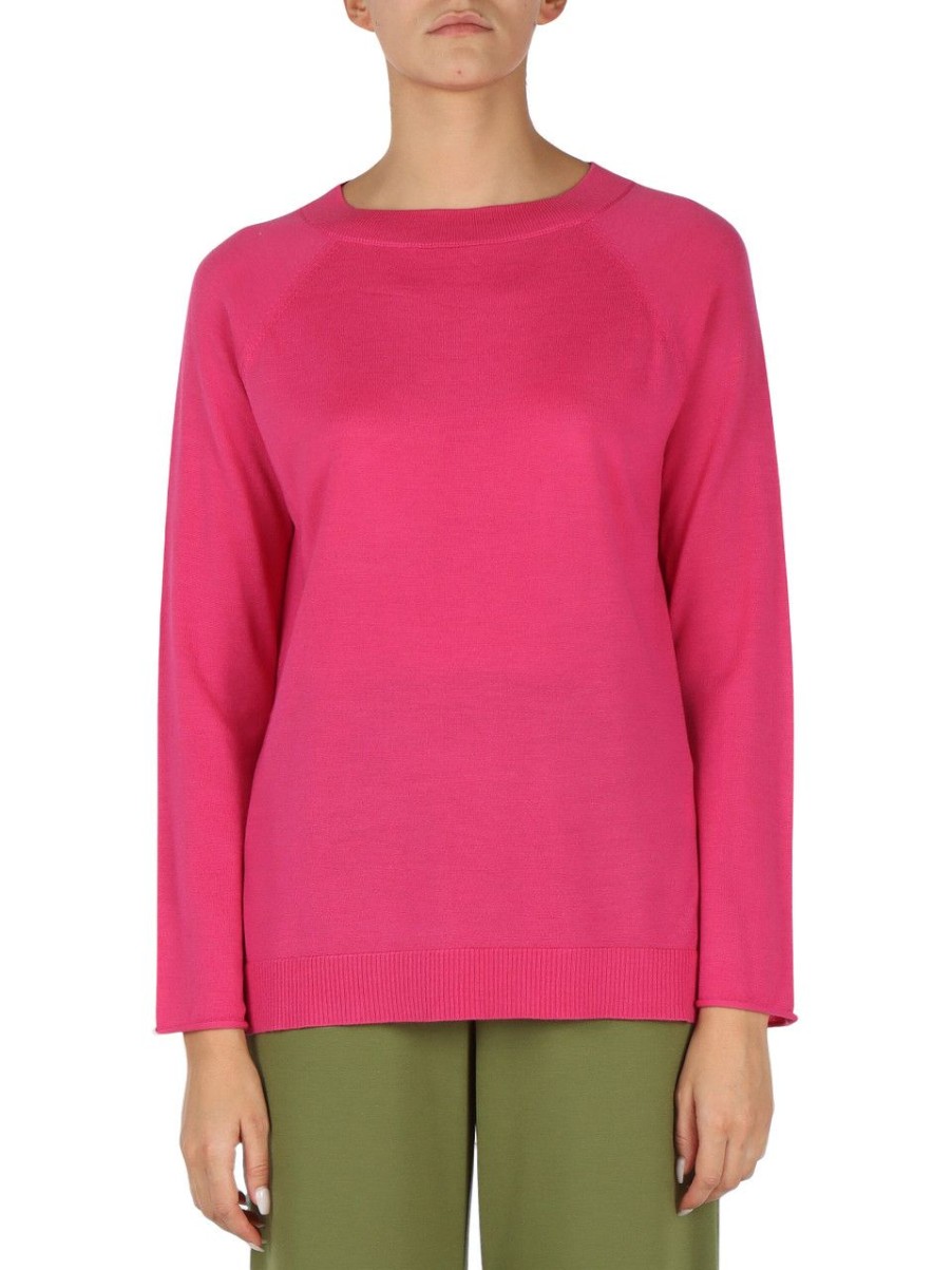 Donna MALìPARMI | Maglia Colours Of The World In Lana Fucsia