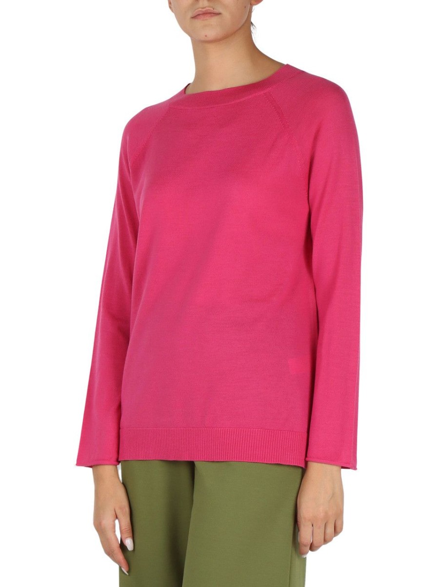 Donna MALìPARMI | Maglia Colours Of The World In Lana Fucsia