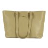 Donna REPLAY | Borsa Shopping In Ecopelle Con Scritta Logo Verde