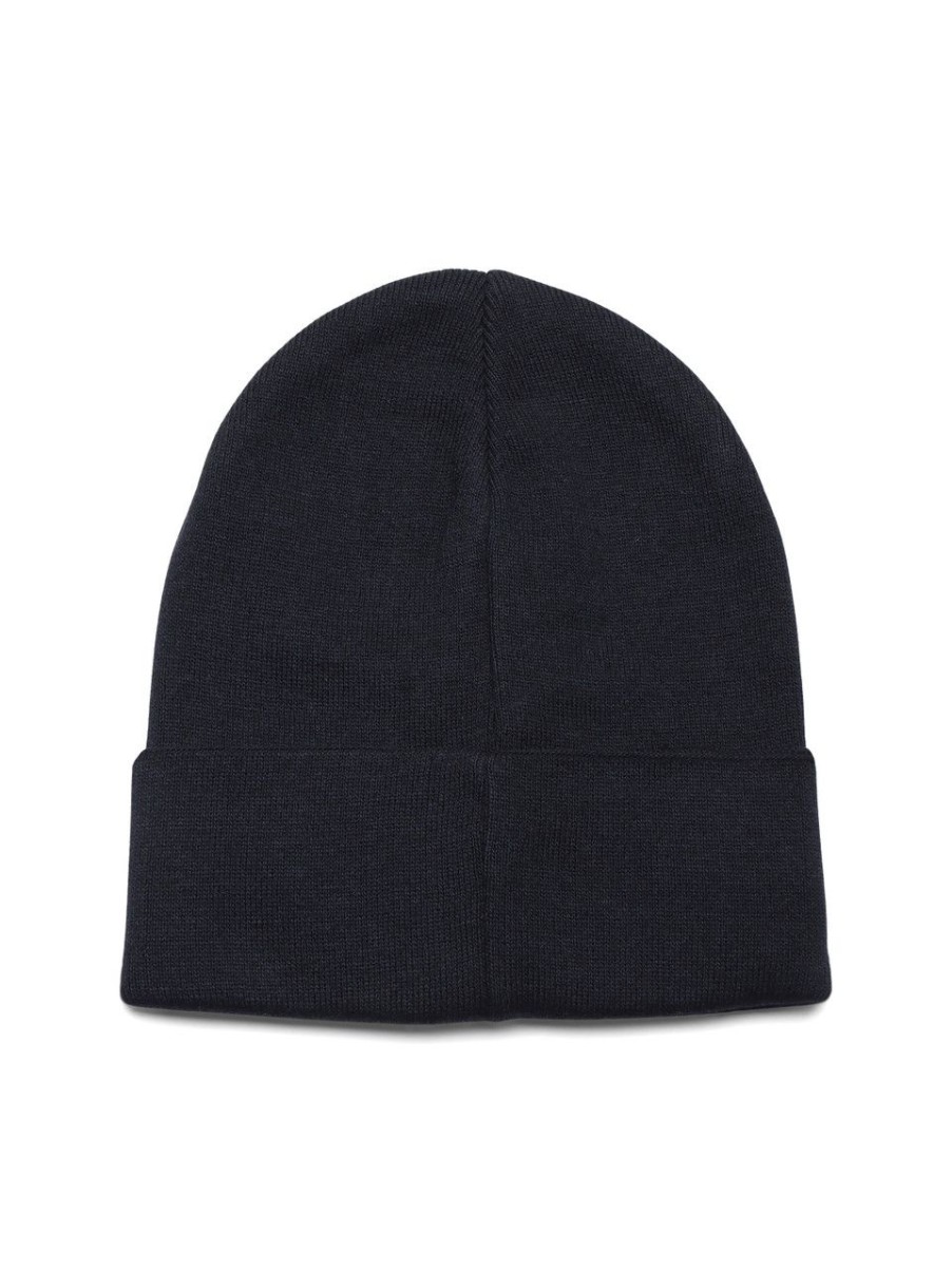 Donna FRANKLIN & MARSHALL | Cappello In Misto Cotone Con Patch Logo Blu Scuro