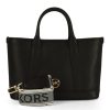 Donna MICHAEL MICHAEL KORS | Borsa A Mano Luisa Small In Pelle Martellata Nero