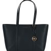 Donna MICHAEL MICHAEL KORS | Borsa Tote Temple Large In Pelle Martellata Blu