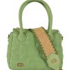 Donna LA CARRIE | Borsa A Mano In Pelle Stich&Spun Small Verde