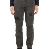 Uomo AERONAUTICA MILITARE | Pantalone Cargo Regular Fit In Cotone Stretch Verde Scuro