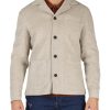 Uomo QB24 | Giacca In Misto Lana Tulio Beige