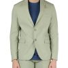 Uomo QB24 | Giacca In Cotone Stretch Bert Salvia