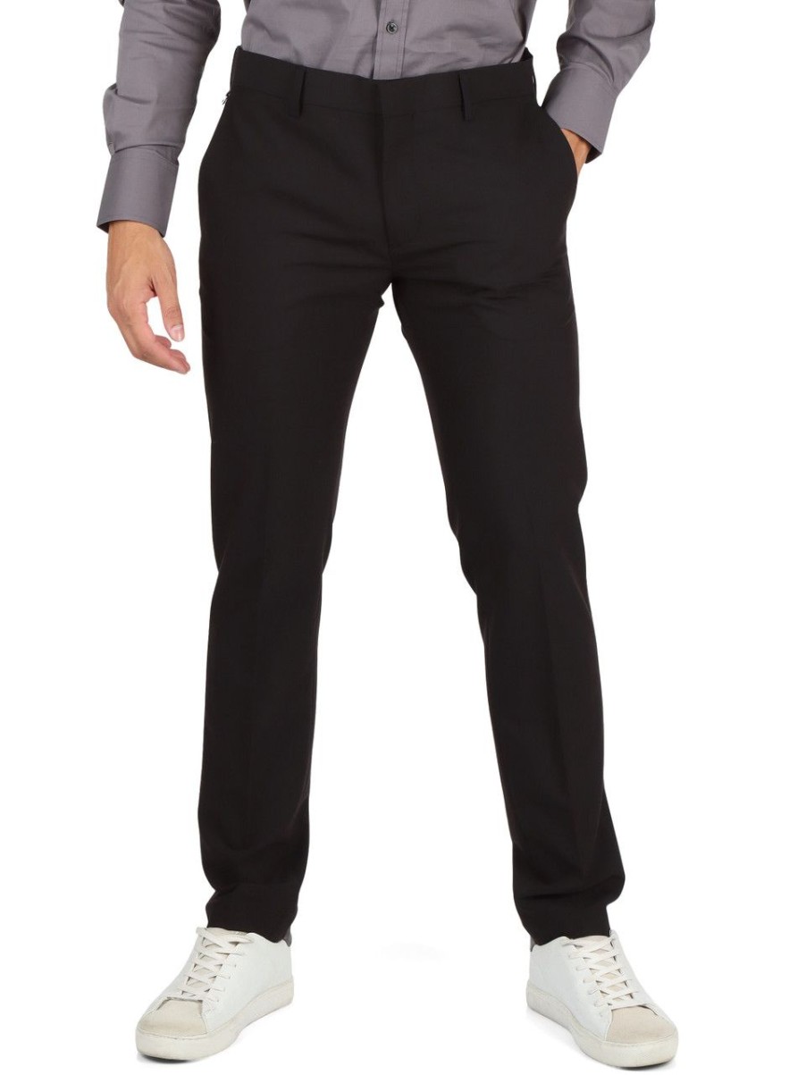 Uomo ANTONY MORATO | Pantalone In Misto Viscosa Bonnie Slim Fit Nero