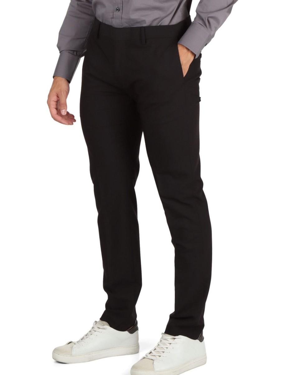 Uomo ANTONY MORATO | Pantalone In Misto Viscosa Bonnie Slim Fit Nero