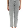 Donna CALVIN KLEIN JEANS | Pantaloni Jeans Cinque Tasche Mom Fit Grigio