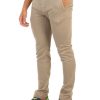 Uomo REPLAY | Pantalone Chino Slim Fit Zeumar Hyperflex In Denim Beige