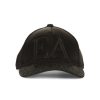 Uomo ARMANI EXCHANGE | Cappello In Satin Con Strass Nero