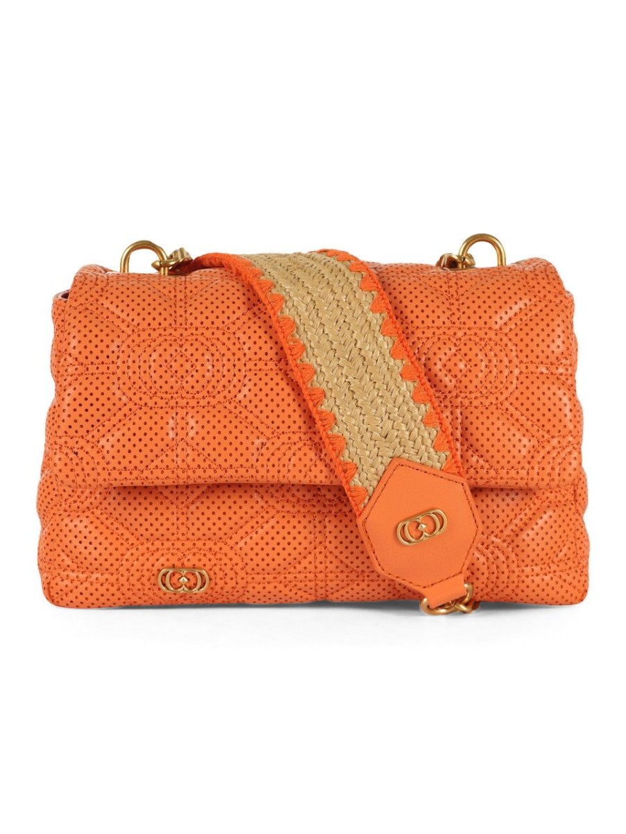 Donna LA CARRIE | Borsa A Mano In Pelle Stich&Spoon Stephy Medium Arancione