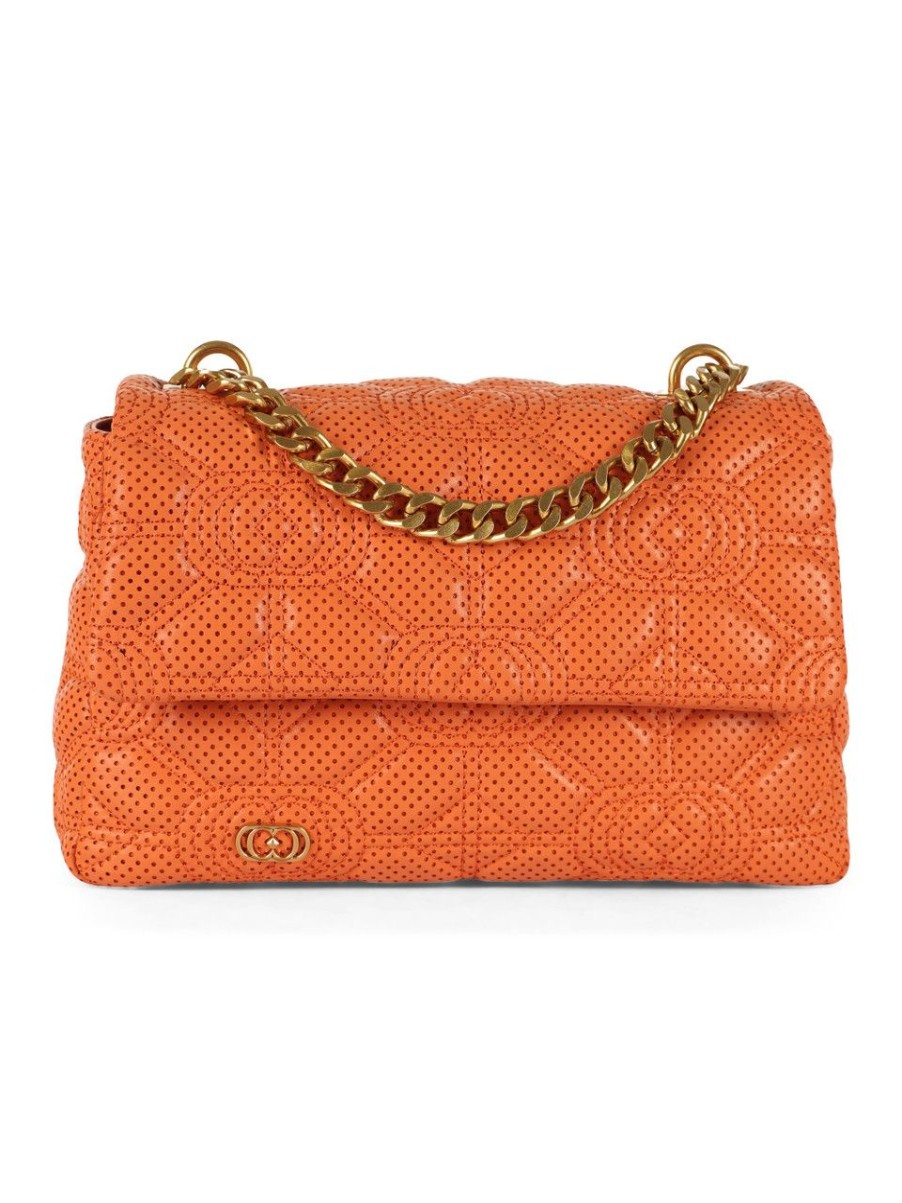 Donna LA CARRIE | Borsa A Mano In Pelle Stich&Spoon Stephy Medium Arancione