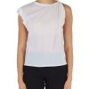 Donna PINKO | Top In Georgette Stretch Tindaro Bianco