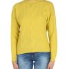 Donna MARKUP | Maglia In Misto Lana Merino - Viscose And Cashmere Giallo