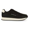 Uomo CALVIN KLEIN JEANS | Sneakers In Pelle Retro Runner Nero