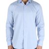 Uomo GHIRARDELLI | Camicia In Cotone Celeste