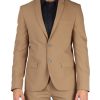 Uomo ANTONY MORATO | Giacca Bonnie Slim Fit In Misto Viscosa Beige