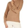 Donna PENNYBLACK | Maglia In Misto Lana Mezzadro Con Bottoni Decorativi Beige