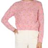 Donna EMME MARELLA | Maglia Girocollo In Misto Lana Donna Rosa