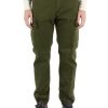 Uomo TOMMY HILFIGER | Pantalone Cargo In Cotone Stretch Verde Militare