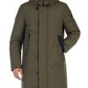 Uomo PEUTEREY | Piumino Simil Parka Kasa Mo 03 Verde Scuro