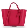 Donna PINKO | Borsa In Pelle Martellata Carrie Shopper Big Fucsia