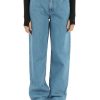 Donna CALVIN KLEIN JEANS | Pantalone Jeans Cinque Tasche 90S Straight Blu Chiaro