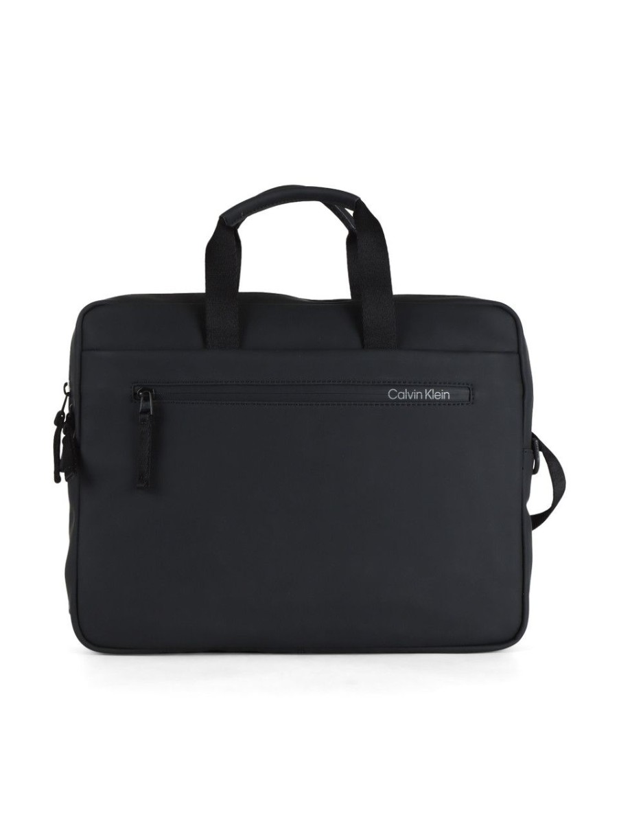 Uomo CALVIN KLEIN | Borsa Per Laptop Trasformabile Nero