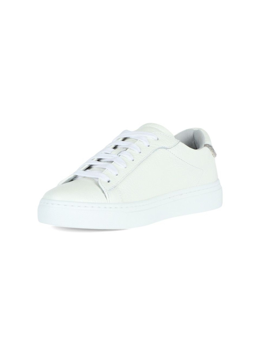 Donna FABIANA FILIPPI | Sneakers In Pelle Dalila Bianco