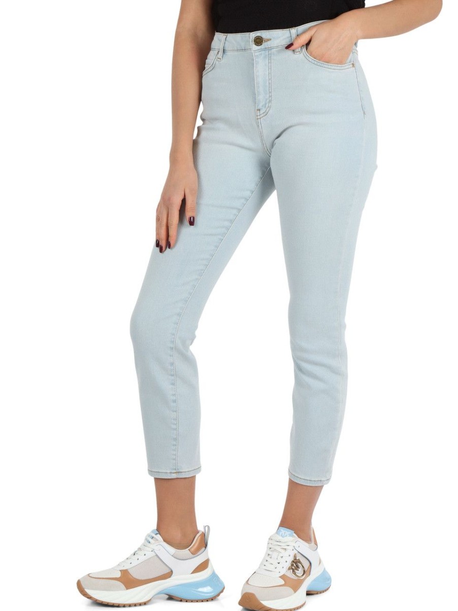 Donna PINKO | Pantalone Jeans Cinque Tasche Sabrina Skinny Fit Celeste