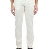 Uomo QB24 | Pantalone In Misto Viscose Piquet Brucepant Panna