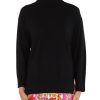 Donna ALPHA STUDIO | Maglia Collo Alto In Misto Lana E Cashmere Nero