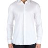 Uomo MICHAEL MICHAEL KORS | Camicia Slim Fit In Cotone Stretch Bianco