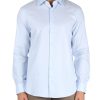 Uomo MICHAEL MICHAEL KORS | Camicia Modern Fit 2-Ply In Cotton Stretch Celeste