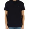 Uomo TOMMY HILFIGER | Polo Regular Fit In Cotone Piquet Blu Scuro