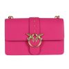 Donna PINKO | Borsa A Tracolla In Pelle Love One Classic Cl. Fucsia