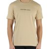 Uomo CALVIN KLEIN JEANS | T-Shirt In Cotone Con Stampa Logo Beige