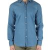 Uomo QB24 | Camicia Jeans Bis Blu Chiaro