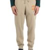 Uomo FRANKLIN & MARSHALL | Pantalone Sportivo In Cotone Felpato Con Ricamo Logo Beige