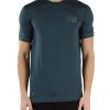 Uomo EA7 | T-Shirt In Tessuto Tecnico Stretch Ventus7 Verde