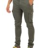 Uomo REPLAY | Pantalone Cargo Slim Fit Jaan Hyperflex In Denim Verde