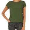 Donna EMME MARELLA | Blusa In Misto Seta Polonia Verde Scuro