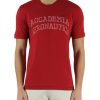 Uomo AERONAUTICA MILITARE | T-Shirt In Cotone Con Scritta Logo Frontale Rosso