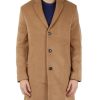 Uomo TOMMY HILFIGER | Cappotto In Misto Lana Beige