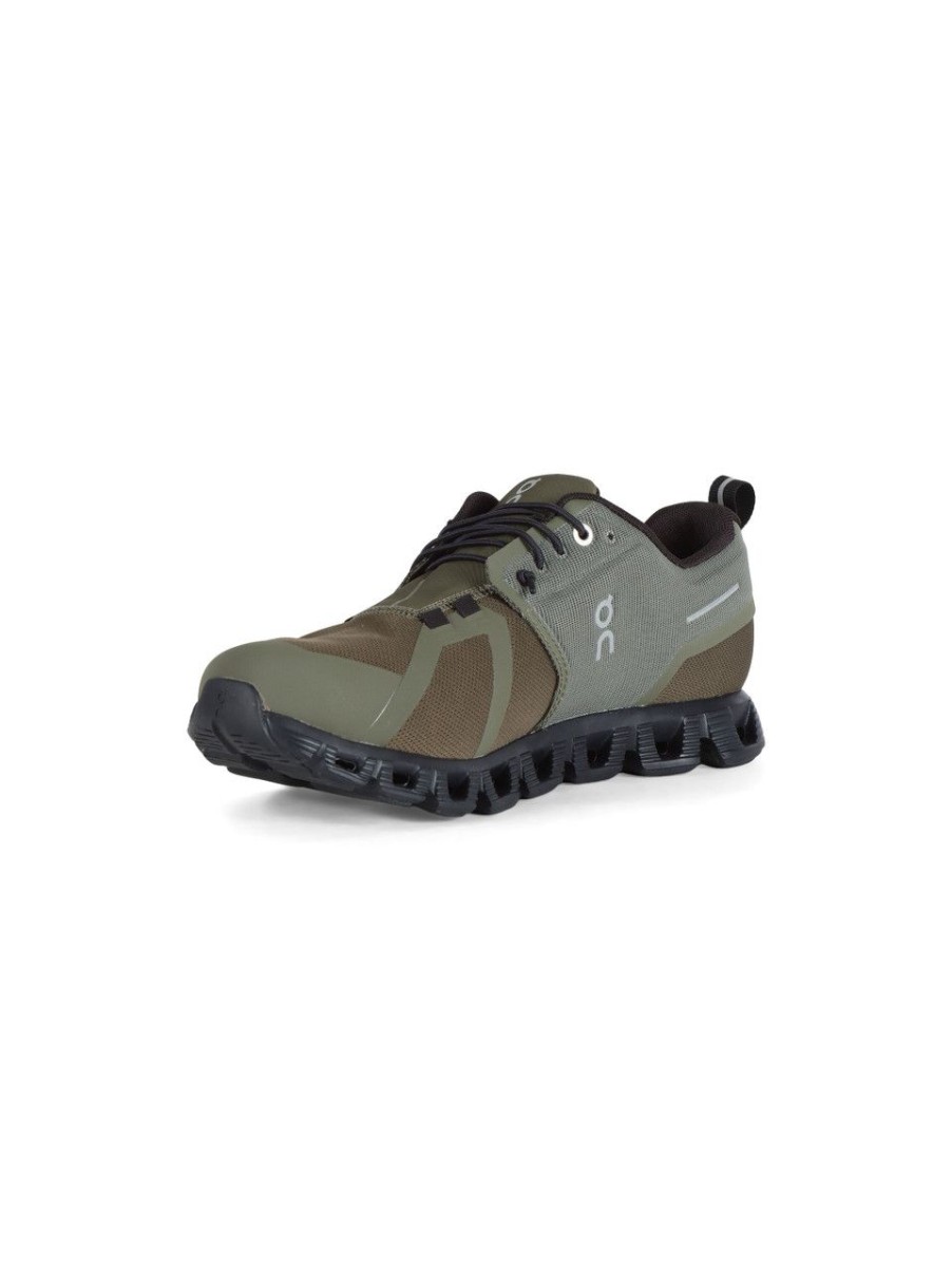 Uomo ON | Sneakers In Tessuto E Materiali Tecnici Cloud 5 Waterproof Verde Scuro