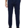 Uomo QB24 | Pantalone Jogger In Misto Viscose Tolo Blu