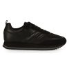 Uomo CALVIN KLEIN JEANS | Sneakers In Pelle Low Top Lace Up Nero