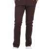 Uomo AT.P.CO | Pantalone In Cotone Stretch Dan Marrone