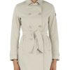 Donna COLMAR | Trench New Futurity In Tessuto Stretch Beige